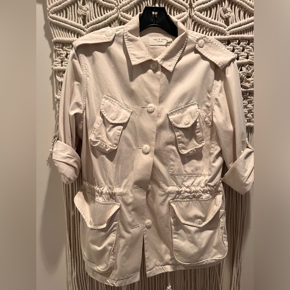 Rag and Bone cotton safari jacket - Picture 1 of 15